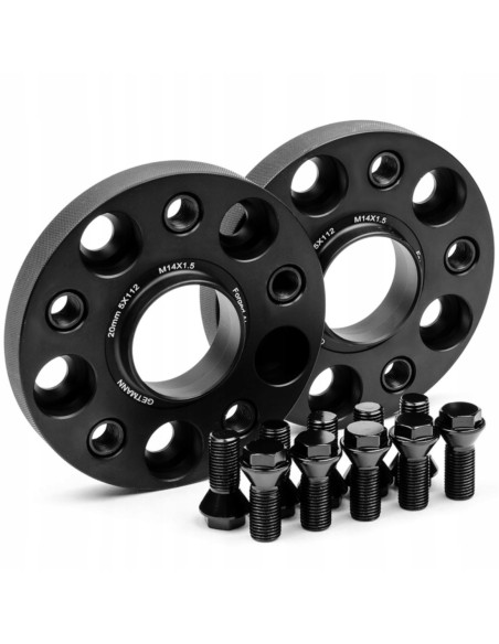 Wheel Spacers 20MM 5x112 66.6 M14x1.5 AUDI MERCEDES