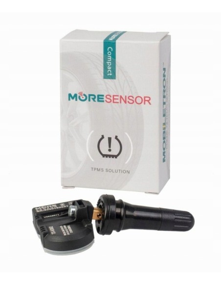 TPMS Sensor with Black Rubber Valve