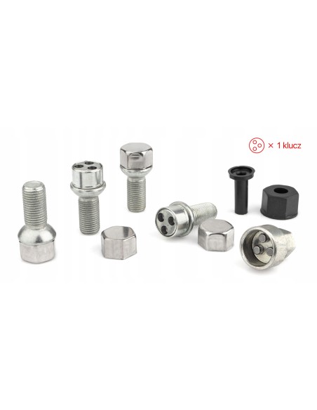 Śruby Zabezpieczające M14x1.5x27mm AUDI SKODA SEAT VOLKSWAGEN VW