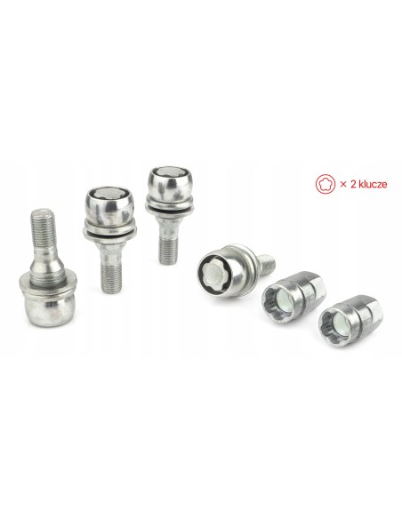 Śruby Zabezpieczające M12x1.25x36mm CITROEN PEUGEOT