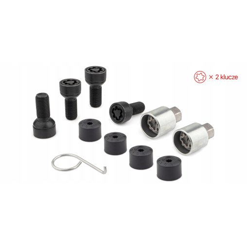 Śruby Zabezpieczające M14x1.5x27mm AUDI CUPRA SEAT SKODA VOLKSWAGEN VW