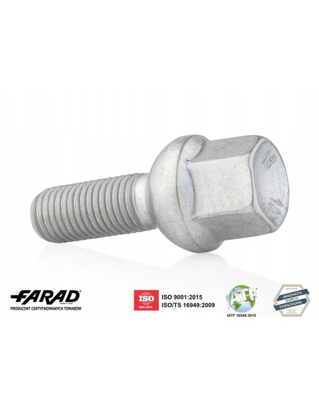 Śruba do felg M12x1.5x28mm SKODA VOLKSWAGEN