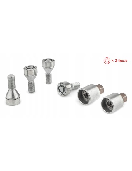 Śruby Zabezpieczające M14x1.5x28mm BMW RENAULT