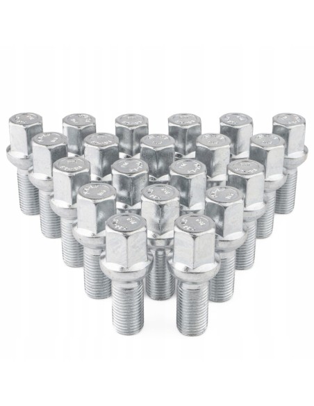 Śruby do felg kół M14x1.5x24mm AUDI CUPRA SEAT SKODA VOLKSWAGEN VW