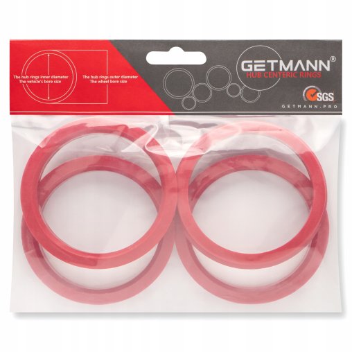 Pierścienie centrujące GETMANN 73.1 x 63.4