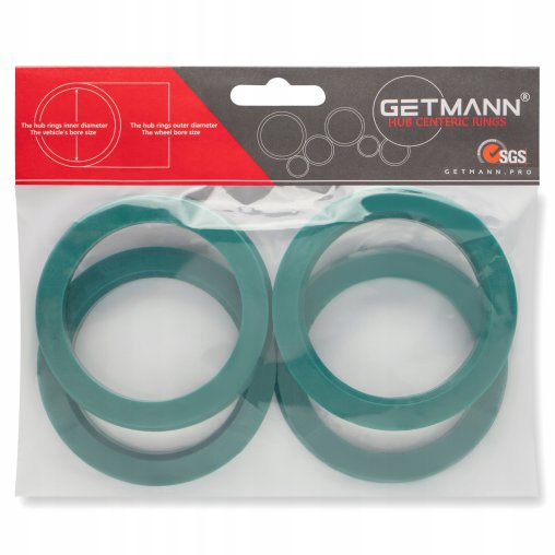 Pierścienie centrujące GETMANN 75.1 x 58.6