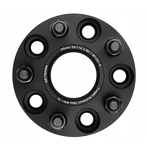 Wheel Spacers 25MM 5x114.3 60.1 M12x1.5 LEXUS SUZUKI TOYOTA