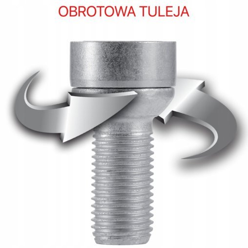 Locking Wheel Nuts 1/2'' UNF 34mm JEEP VOLVO