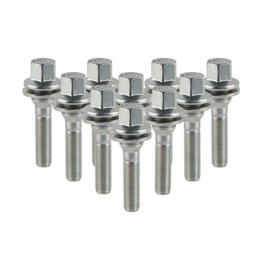 10 x DŁUGIE ŚRUBY M12x1.25x51mm Płaska Podkładka Klucz 17