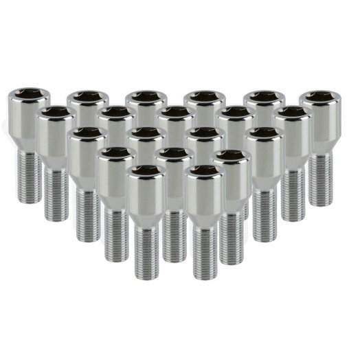 Wheel Bolts for Narrow Holes M14x1.5x27mm AUDI BMW MERCEDES SEAT SKODA