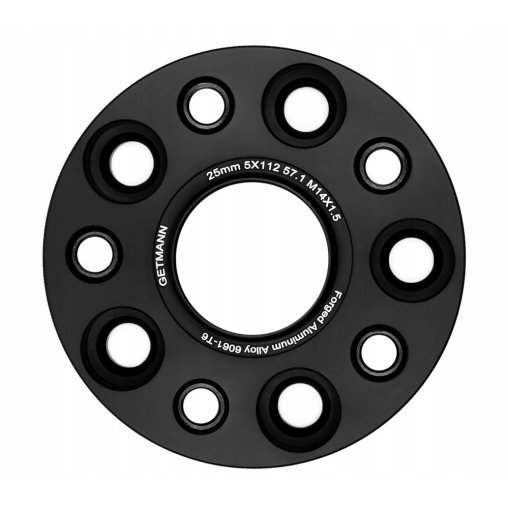 Wheel Spacers 25MM 5x112 57.1 M14x1.5 AUDI SEAT SKODA VOLKSWAGEN VW