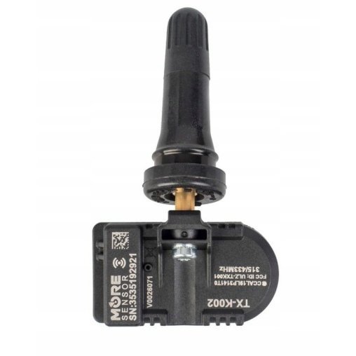 Czujnik TPMS zawór czarny gumowy