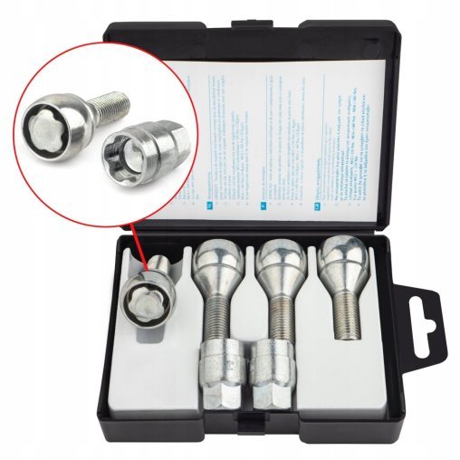 Locking Wheel Bolts М12х1.5х30mm BMW DACIA FIAT MINI NISSAN RENAULT FORD