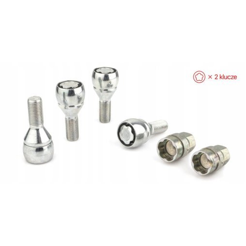 Śruby Zabezpieczające M12x1.25x26mm ALFA ROMEO CITROEN FIAT LANCIA PEUGEOT