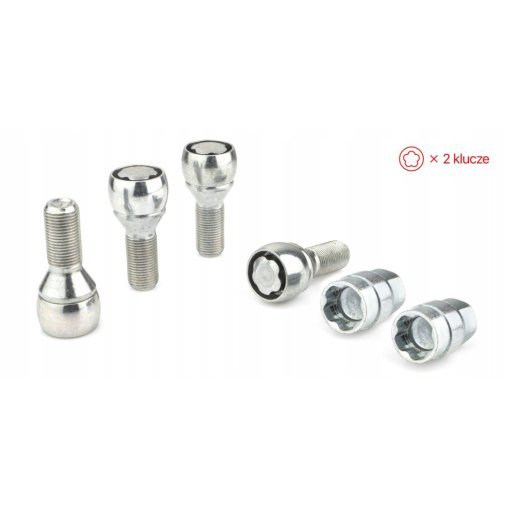 Locking Wheel Bolts M14x1.25x28mm BMW MINI