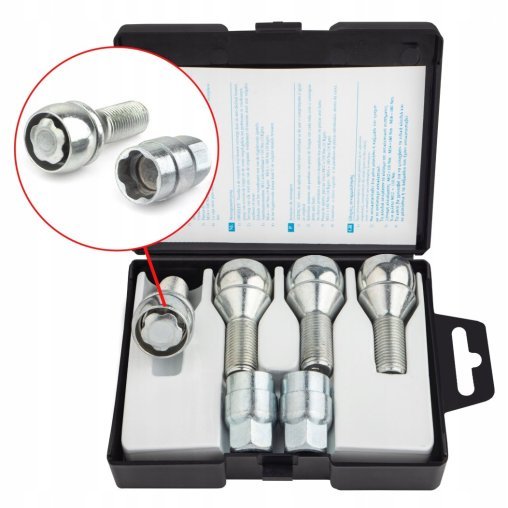 Locking Wheel Bolts M14x1.5x29mm RENAULT