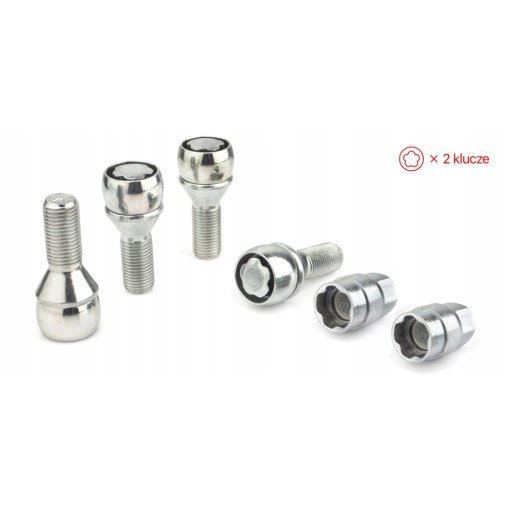 Locking Wheel Bolts M14x1.5x29mm RENAULT