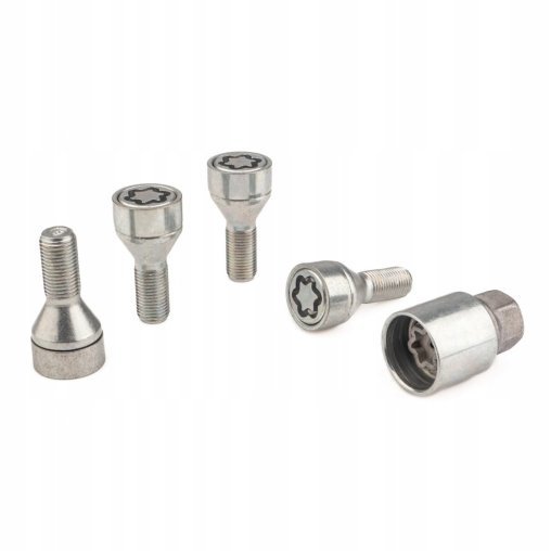 Śruby Zabezpieczające Alfa Romeo Citroen Lancia Fiat Peugeot M12x1,25x27mm
