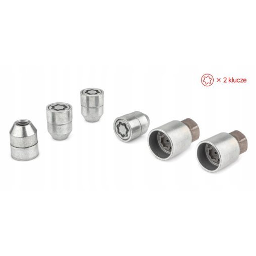 Nakrętki Zabezpieczające M12x1.25x30mm NISSAN SUBARU