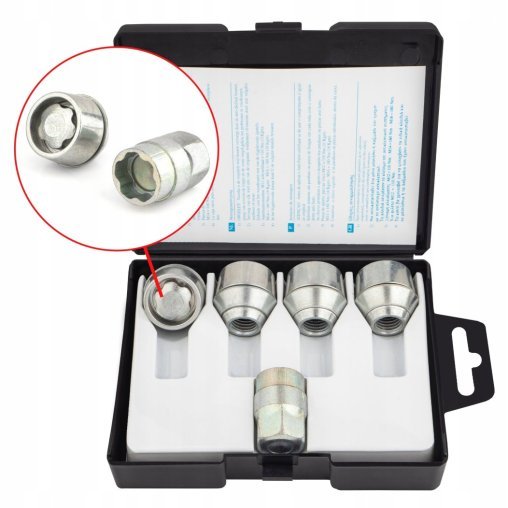 Locking Wheel Nuts M12x1.5x26mm FORD VOLVO