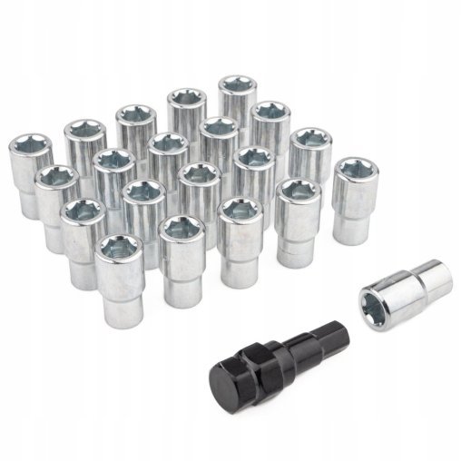 Wheel Nuts M12x1.5x38mm DODGE FORD HONDA MAZDA MITSUBISHI OPEL TOYOTA