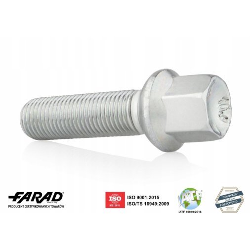 Wheel Bolts M15x1.25x44mm MERCEDES