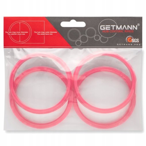 Pierścienie centrujące GETMANN 70.1 x 63.4
