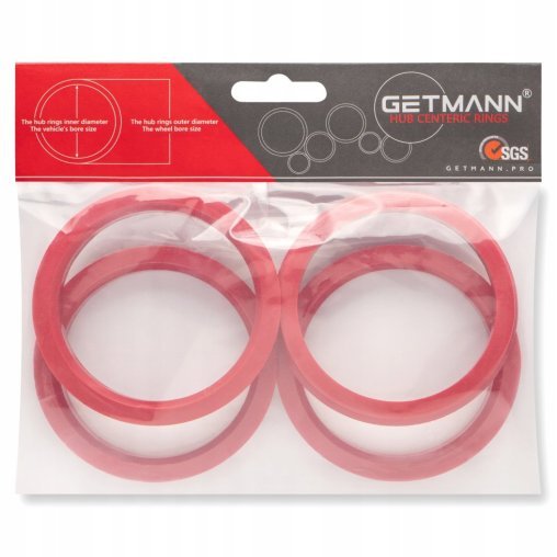Pierścienie centrujące GETMANN 76.1 x 66.1