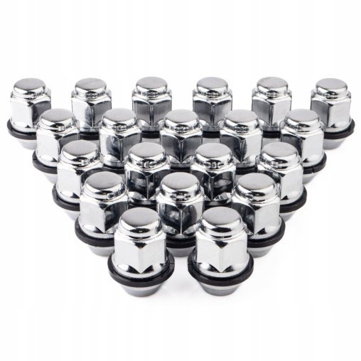 Nakrętki do felg stalowych M12x1.5x34mm HYUNDAI KIA