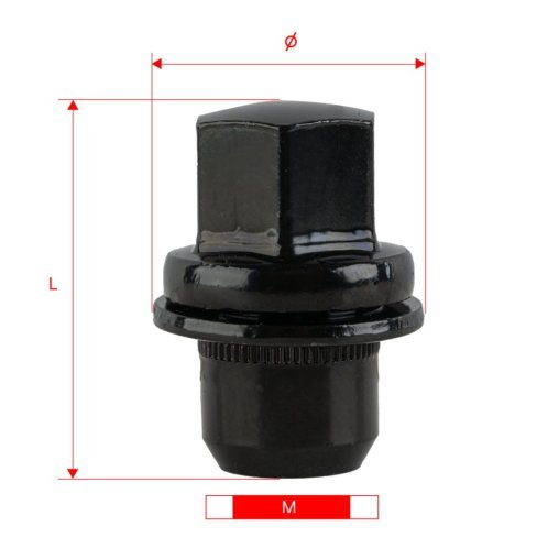Wheel Nut M14x1.5x46mm LAND ROVER
