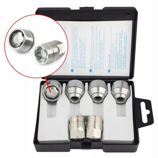 Nakrętki Zabezpieczające M12x1.5x26mm FORD VOLVO