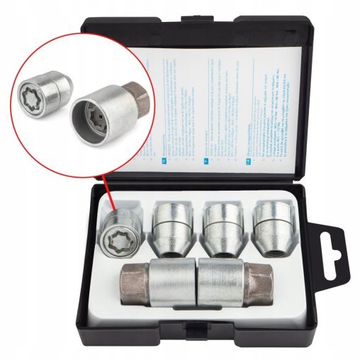 Nakrętki Zabezpieczające M12x1.25x30mm SUBARU NISSAN