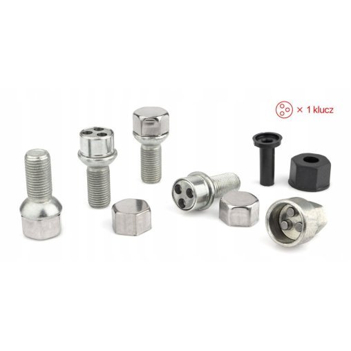 Locking Wheel Bolts M14x1.5x27mm AUDI SKODA SEAT VOLKSWAGEN VW