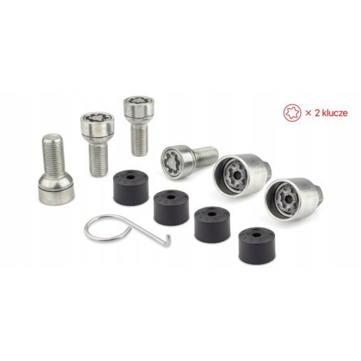 Locking Wheel Bolts M14x1.5x27mm AUDI SKODA SEAT CUPRA VOLKSWAGEN VW