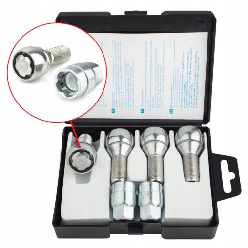 Locking Wheel Bolts M14x1.25x28mm BMW MINI