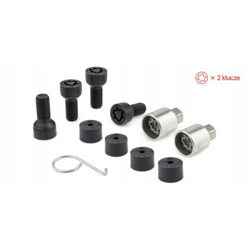 Locking Wheel Bolts M14x1.5x27mm AUDI CUPRA SEAT SKODA VOLKSWAGEN VW 2