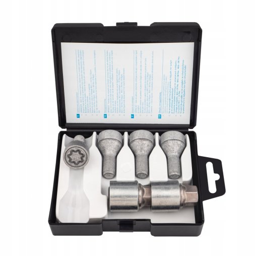 Locking Wheel Bolts M12x1.25x22mm ABARTH ALFA ROMEO FIAT FORD OPEL LANCIA