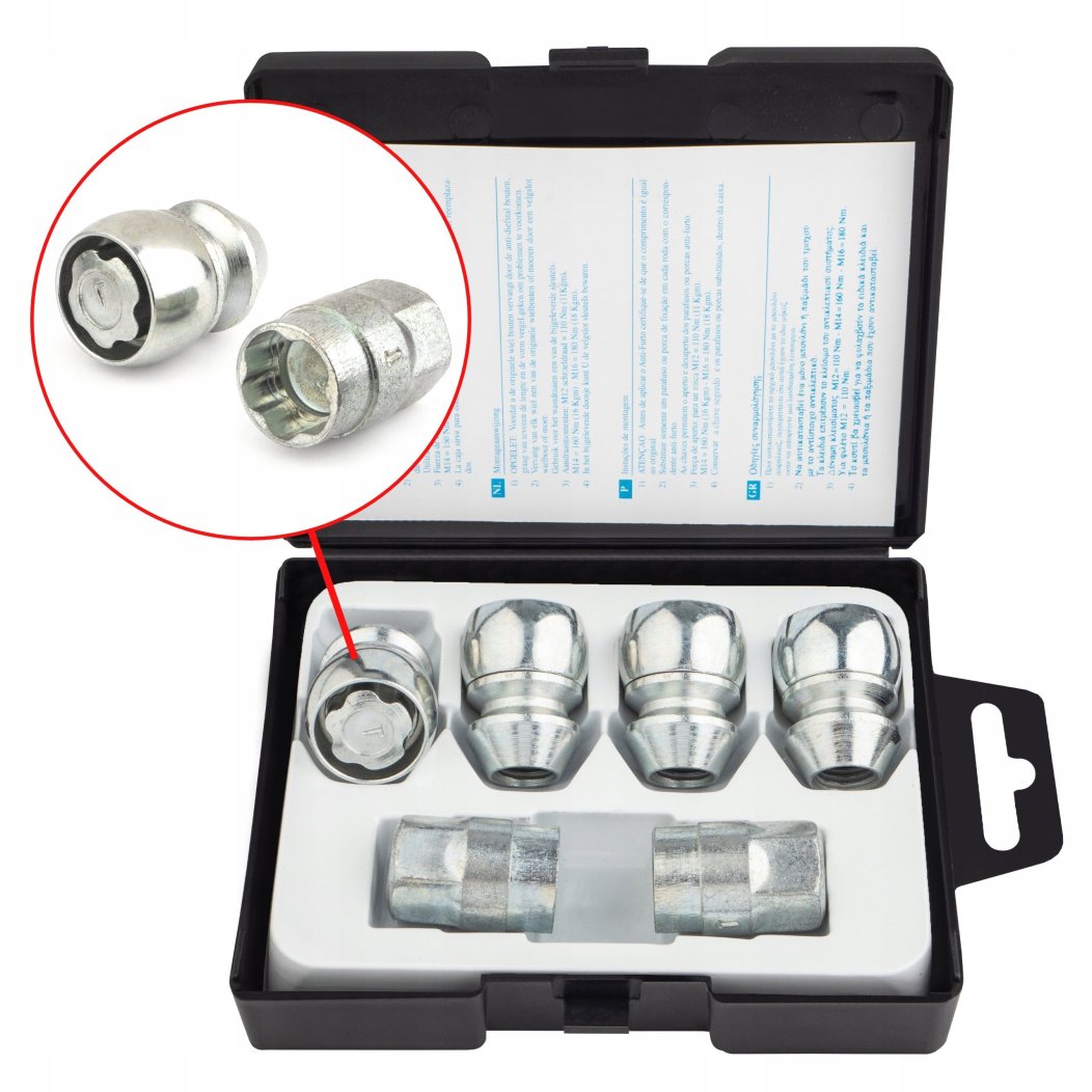 Nakrętki Zabezpieczające M12x1,5x34mm CHEVROLET OPEL