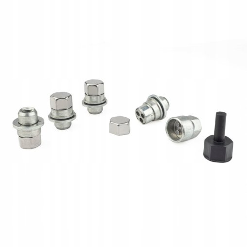 Locking Wheel Nuts M12x1,5x36mm Lexus Toyota Kia Hyundai Peugeot 2