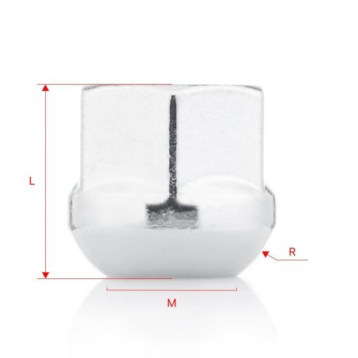 Wheel Nuts M12x1.5x23mm HONDA