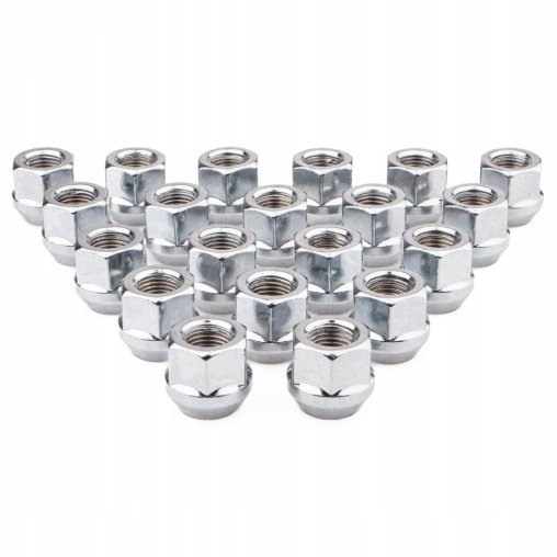Wheel Nuts M12x1.5x21mm BUICK CHEVROLET CADILLAC CHERY DODGE TOYOTA