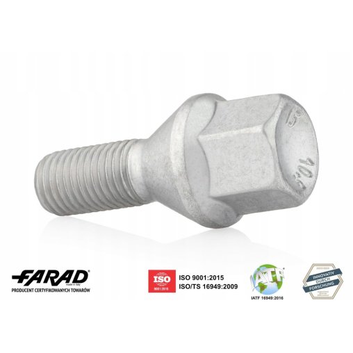 Wheel Bolts M12x1.5x23mm DACIA FIAT FORD NISSAN OPEL RENAULT 2