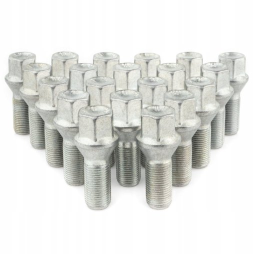 Wheel Bolts M12x1.5x28mm BMW DACIA FIAT MINI NISSAN RENAULT SUZUKI