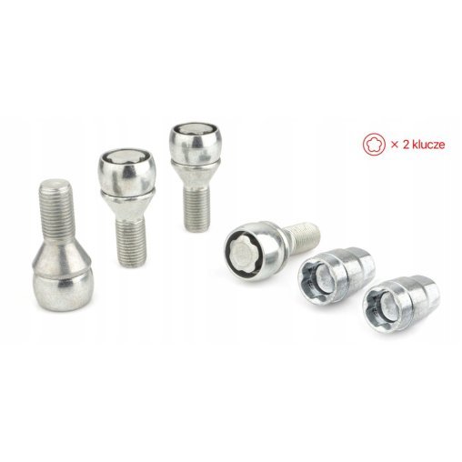 Locking Wheel Bolts M14x1.5x26mm ALFA ROMEO CITROEN RENAULT