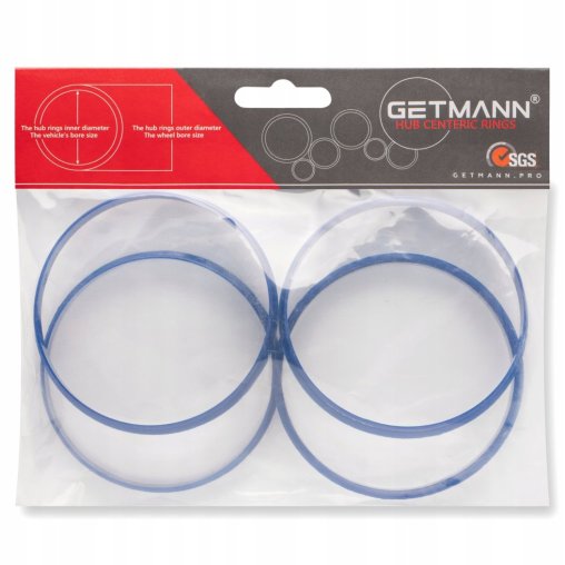 Hub centring rings GETMANN 67.1 x 66.1