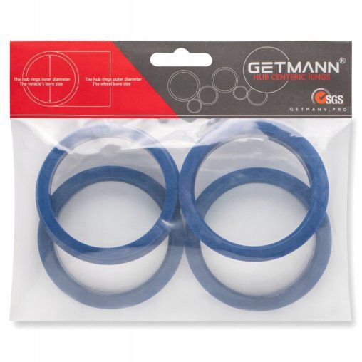 Hub centring rings GETMANN 63.4 x 54.1