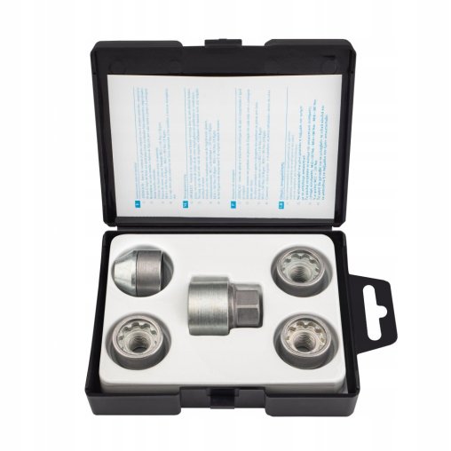 Locking Wheel Nuts M12x1.5x25mm CHEVROLET JAGUAR OPEL