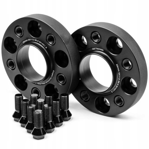 Wheel Spacers 25MM 5x112 66.6 M14x1.5 AUDI MERCEDES