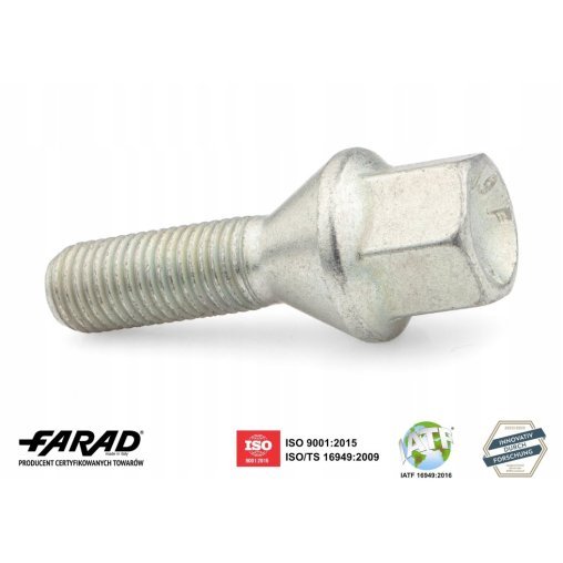 10x Extended Wheel Bolts M12x1.5x33mm Cone
