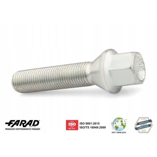 10x Extended Wheel Bolts M14x1.5x48mm Cone